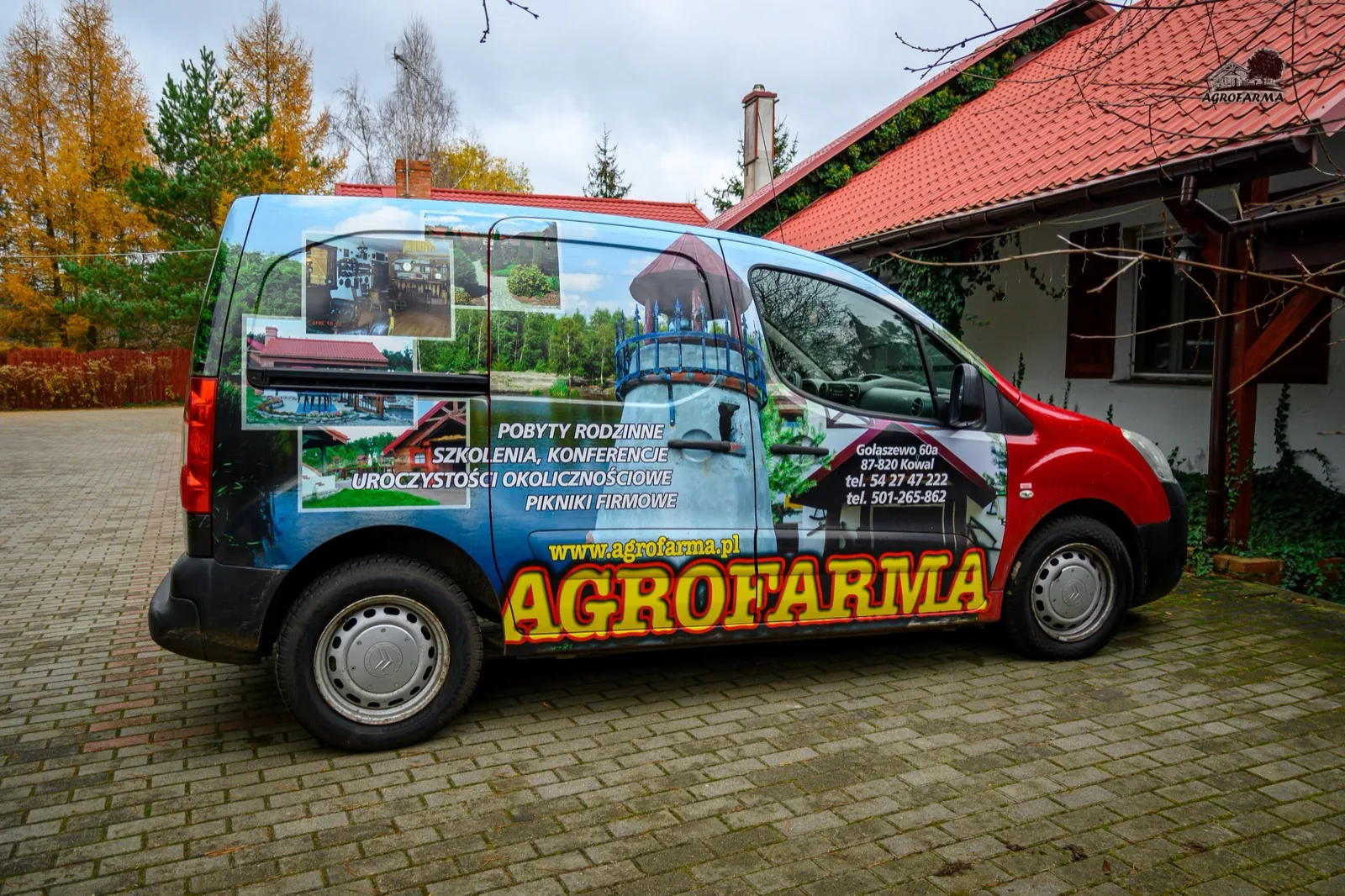 Bus firmowy AgroFarma — pobyty rodzinne, szkolenia, konferencje